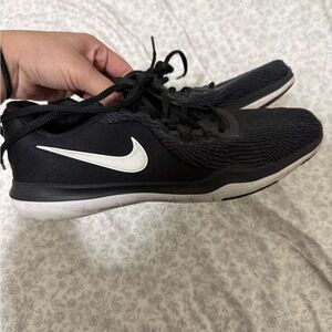 Nike Black and White Athletic Shoes